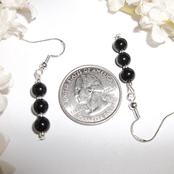 Basic Black Earrings Set Costume Jewelry NWT 5267 - Picture 3 of 8